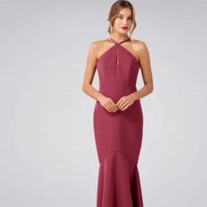 Berry Halter top dress